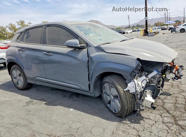 KM8K33AG3MU123282 2021 HYUNDAI KONA Gray Front right