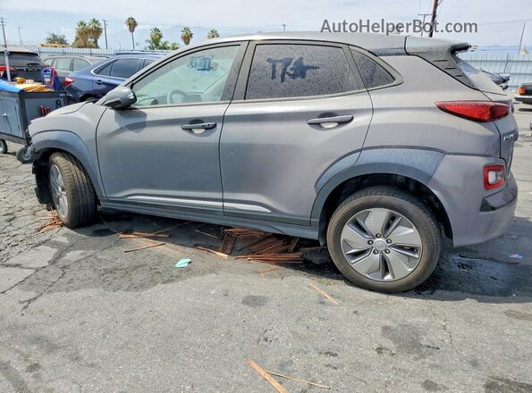 KM8K33AG3MU123282 2021 HYUNDAI KONA Gray Rear left