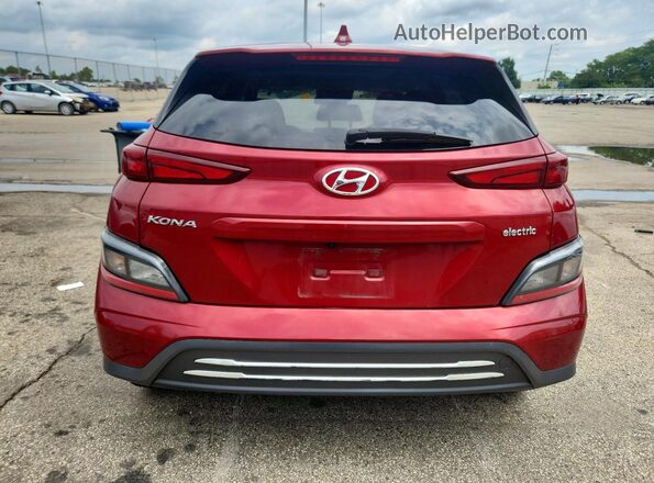 KM8K33AG3PU182546 2023 HYUNDAI KONA Maroon Вид ззаду