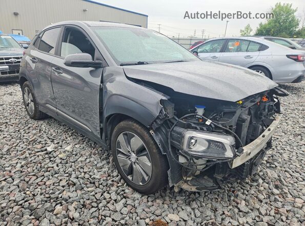 KM8K33AG8KU024793 2019 HYUNDAI KONA Gray Przód prawy