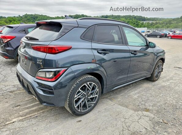 KM8K3CA30NU859613 2022 HYUNDAI KONA Серый Задняя правая четверть