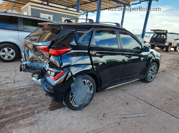 KM8K3CA36PU039152 2023 HYUNDAI KONA Black Հետևի աջ