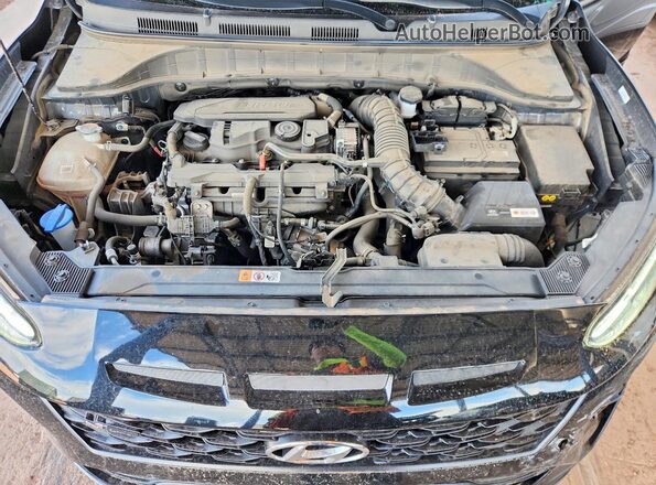 KM8K3CA36PU039152 2023 HYUNDAI KONA Black Շարժիչի բաժամունքի տեսք