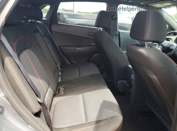 KM8K3CA3XPU031698 2023 HYUNDAI KONA Gray უკანა სავარძლების ხედი