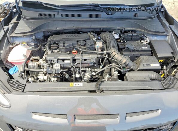 KM8K3CA3XPU031698 2023 HYUNDAI KONA Gray უკანა სალონის ხედი