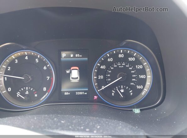KM8K3CA54LU495002 2020 HYUNDAI KONA Gray Вид задніх сидінь