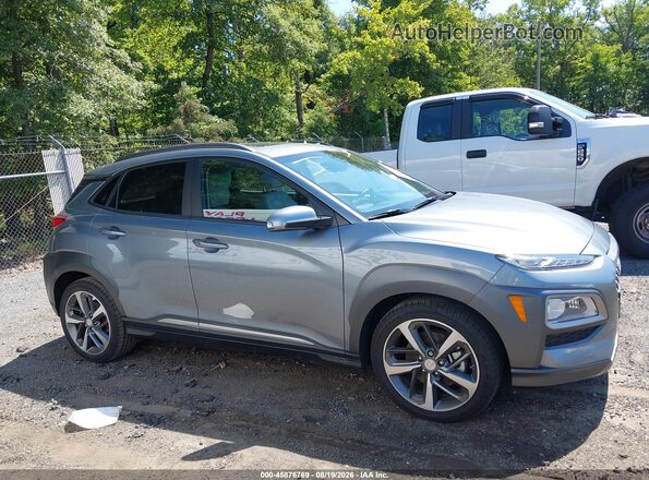 KM8K3CA54LU495002 2020 HYUNDAI KONA Gray Вид задньої частини салону