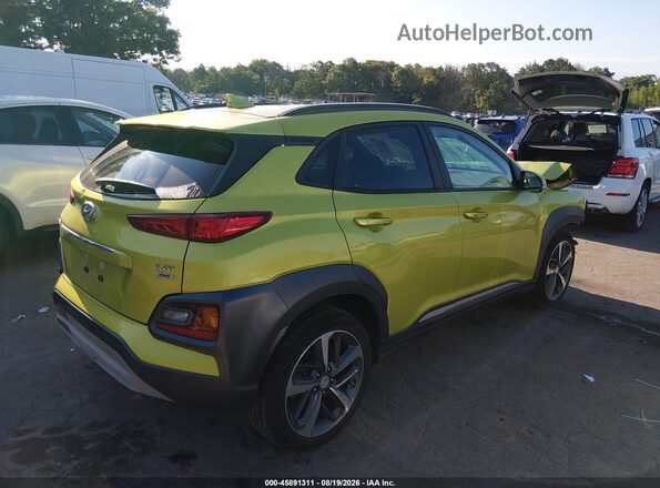 KM8K3CA57LU520958 2020 HYUNDAI KONA Green Tył prawy