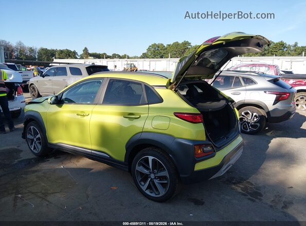 KM8K3CA57LU520958 2020 HYUNDAI KONA Green Tył lewy