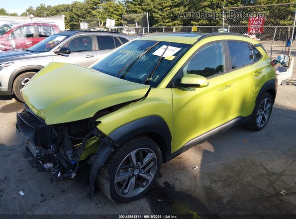 KM8K3CA57LU520958 2020 HYUNDAI KONA Green Przód lewy