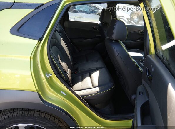 KM8K3CA57LU520958 2020 HYUNDAI KONA Green Widok naklejki z numerem VIN