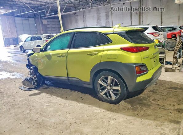 KM8K3CA57LU561784 2020 HYUNDAI KONA Green Հետևի ձախ