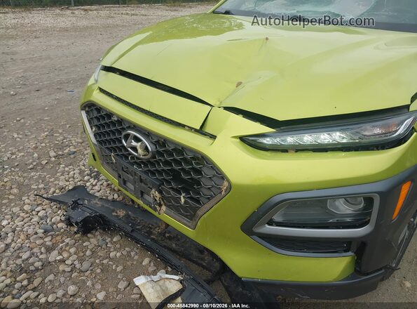 KM8K3CA58KU299708 2019 HYUNDAI KONA Green Widok z przodu