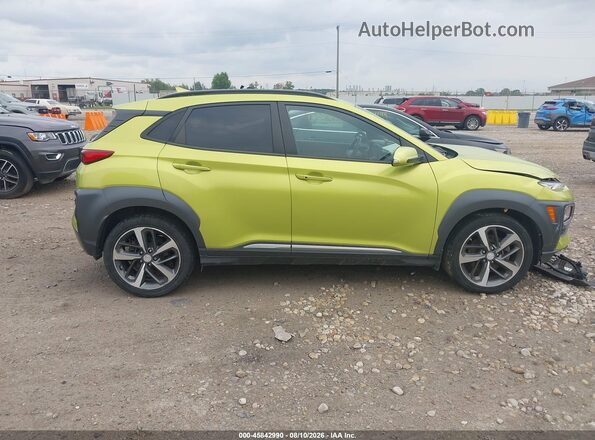 KM8K3CA58KU299708 2019 HYUNDAI KONA Green Widok wnętrza 360 stopni