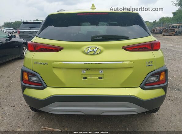 KM8K3CA58KU299708 2019 HYUNDAI KONA Green 