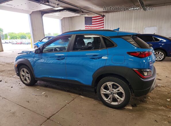 KM8K3CAB0NU848800 2022 HYUNDAI KONA Blue Rear left