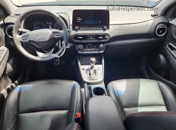 KM8K3CAB0PU930609 2023 HYUNDAI KONA Серый Вид панели приборов