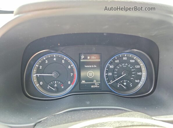 KM8K3CAB0PU930609 2023 HYUNDAI KONA Серый Вид щитка приборов