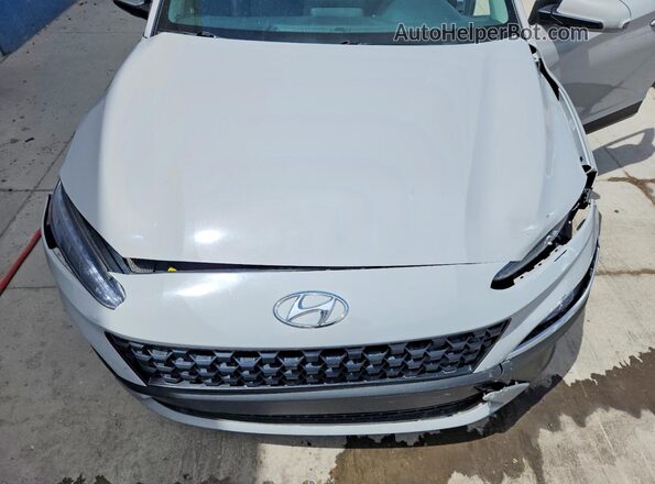 KM8K3CAB0PU930609 2023 HYUNDAI KONA Серый Вид задней части салона