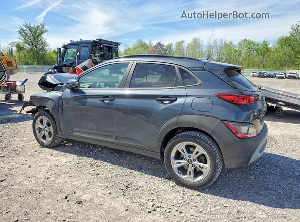 KM8K3CAB1NU903643 2022 HYUNDAI KONA Gray Հետևի ձախ