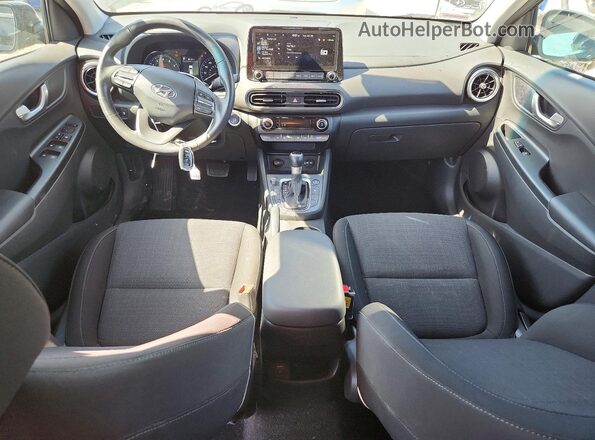 KM8K3CAB1PU997431 2023 HYUNDAI KONA Black Вид панелі приладів