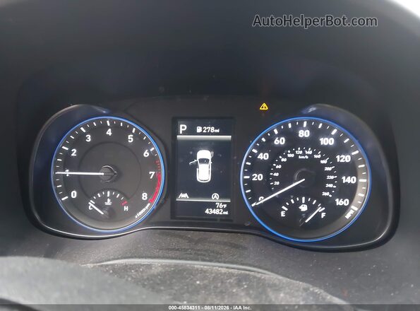 KM8K3CAB2PU962560 2023 HYUNDAI KONA Black Հետևի նստատեղերի տեսք