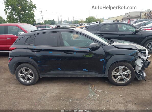 KM8K3CAB2PU962560 2023 HYUNDAI KONA Black Սալոնի 360 աստիճան տեսք