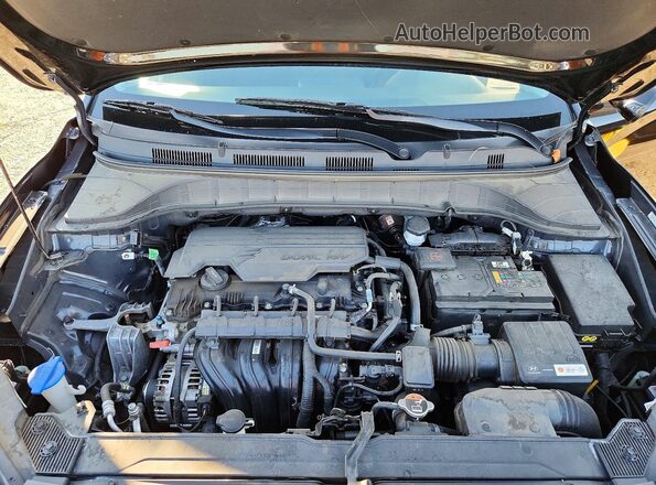 KM8K3CAB5PU055835 2023 HYUNDAI KONA Black Widok wnętrza z tyłu
