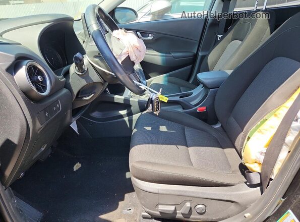 KM8K3CAB5PU055835 2023 HYUNDAI KONA Black Widok wnętrza z przodu