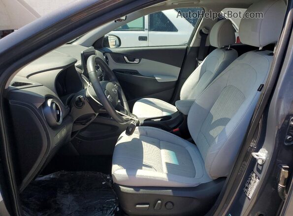 KM8K3CAB8PU012445 2023 HYUNDAI KONA Gray Vista interior delantera