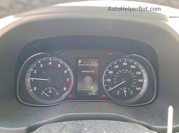 KM8K3CAB8PU012445 2023 HYUNDAI KONA Gray Vista del cuadro de instrumentos