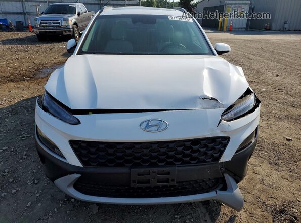 KM8K3CABXPU025326 2023 HYUNDAI KONA White Front view