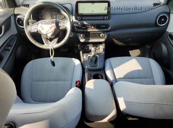 KM8K3CABXPU025326 2023 HYUNDAI KONA White Dashboard view