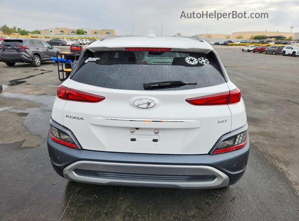 KM8K53A30PU971633 2023 HYUNDAI KONA White Vista trasera