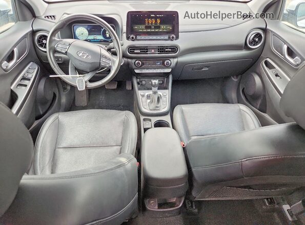 KM8K53A30PU971633 2023 HYUNDAI KONA White Vista del salpicadero