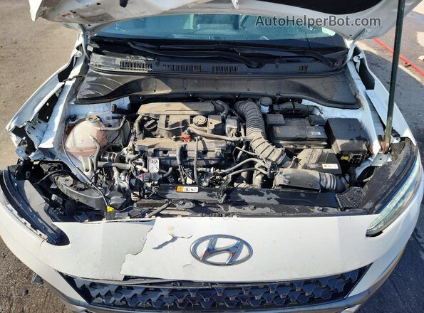 KM8K53A36PU997945 2023 HYUNDAI KONA White Вид підкапотного простору