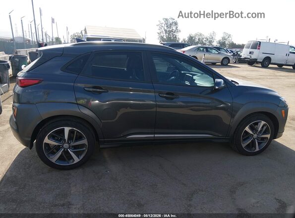 KM8K53A52MU670035 2021 HYUNDAI KONA Gray Вид задньої частини салону