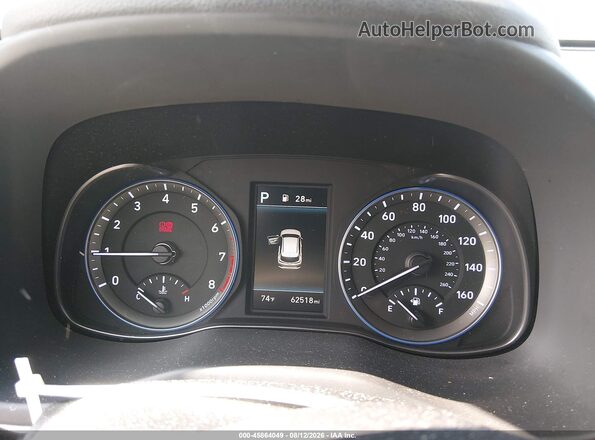 KM8K53A52MU670035 2021 HYUNDAI KONA Gray Вид задніх сидінь