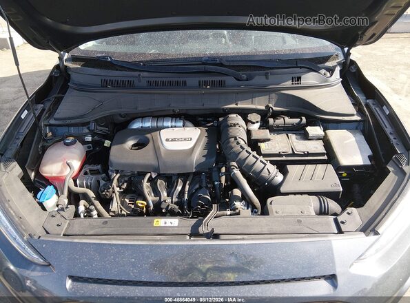KM8K53A52MU670035 2021 HYUNDAI KONA Gray Вид ззаду