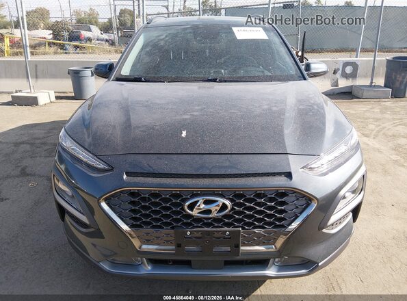 KM8K53A52MU670035 2021 HYUNDAI KONA Gray Вид щитка приладів