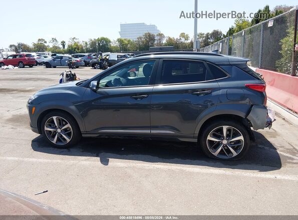 KM8K53A56LU532240 2020 HYUNDAI KONA Gray Widok wnętrza 360 stopni