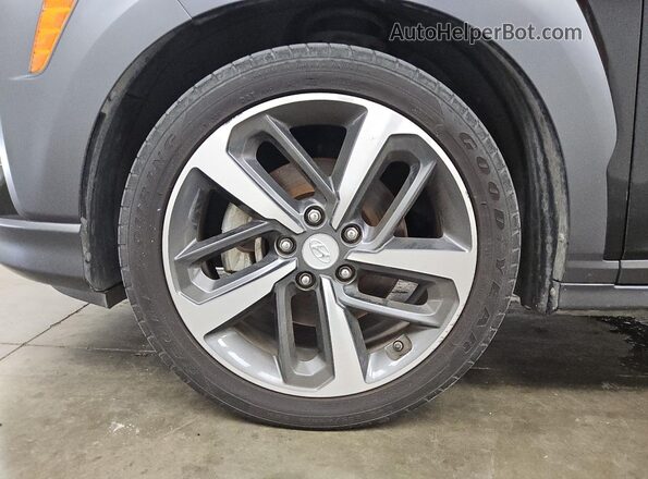 KM8K53A5XJU129875 2018 HYUNDAI KONA Черный 