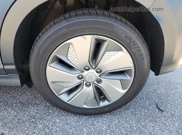 KM8K53AG3MU131358 2021 HYUNDAI KONA Gray 