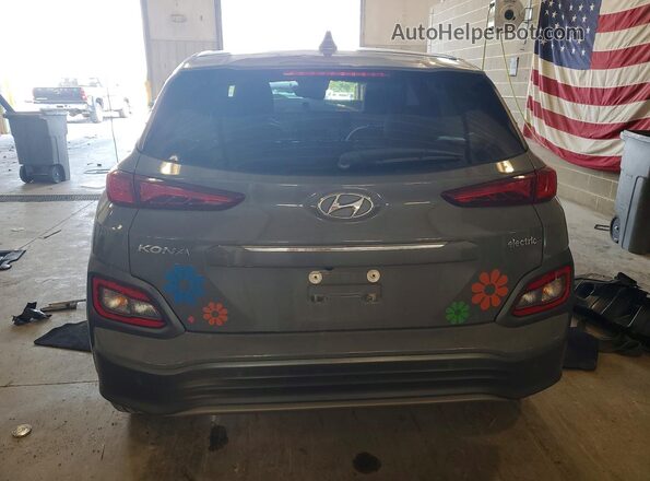 KM8K53AG5MU118451 2021 HYUNDAI KONA Серый Вид сзади