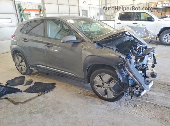 KM8K53AG5MU118451 2021 HYUNDAI KONA Серый Передняя правая четверть
