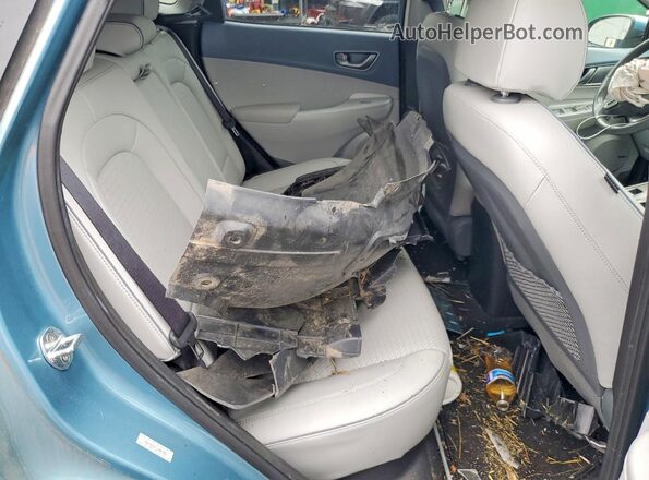 KM8K53AG7LU067887 2020 HYUNDAI KONA Turquoise Vista interior trasera