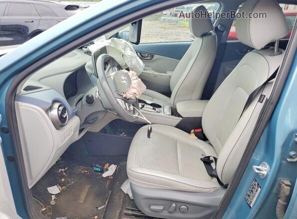 KM8K53AG7LU067887 2020 HYUNDAI KONA Turquoise Vista interior delantera