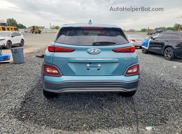 KM8K53AG7LU067887 2020 HYUNDAI KONA Turquoise Vista trasera