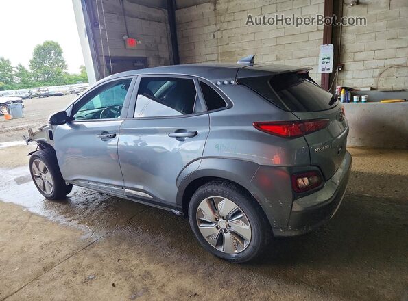 KM8K53AG7MU100517 2021 HYUNDAI KONA Gray Trasero izquierdo