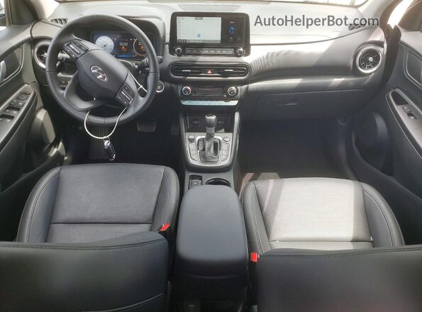KM8K5CA32PU045914 2023 HYUNDAI KONA Gray Вид панелі приладів